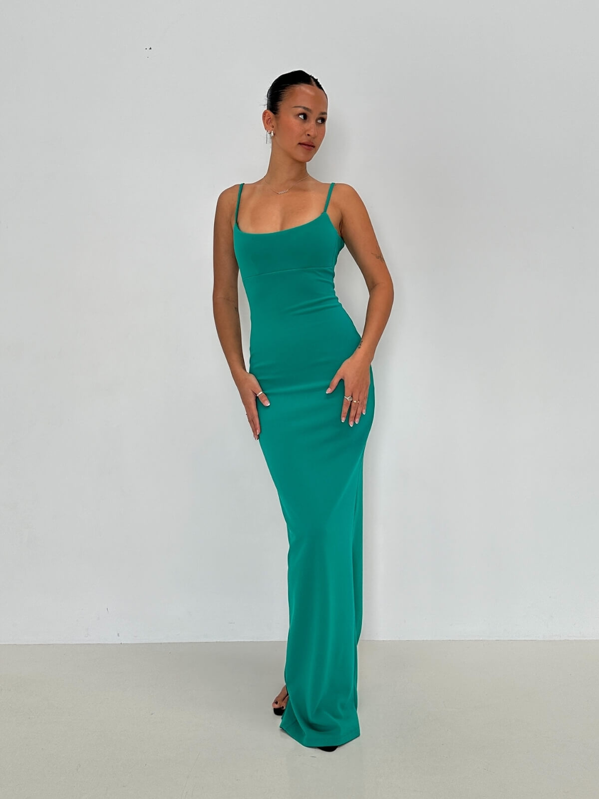 Nookie | Bailey Gown - Emerald | Loan That Label