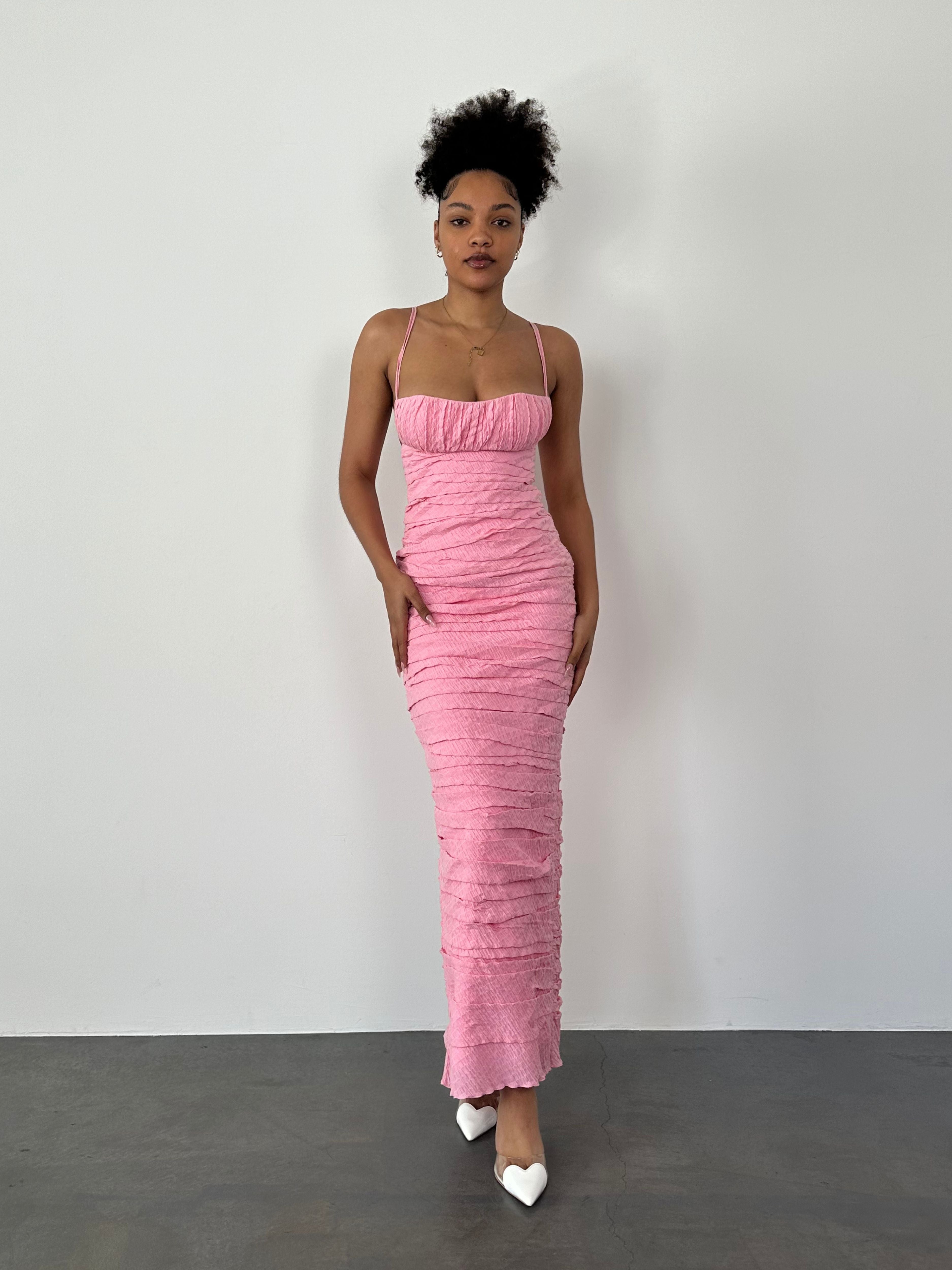 Cha Collective | Cha Cha Maxi - Pink | Loan That Label