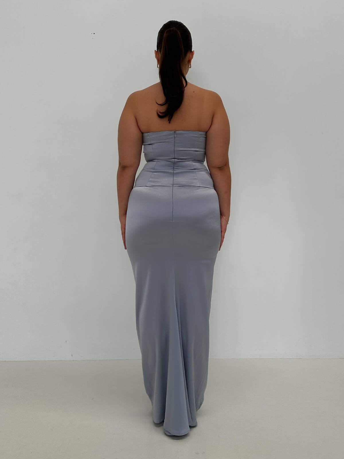 Natalie Rolt | Cherie Gown - Blue | Loan That Label