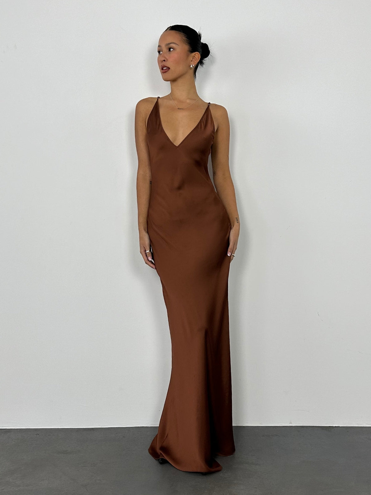 Cocoa Dress - Brown