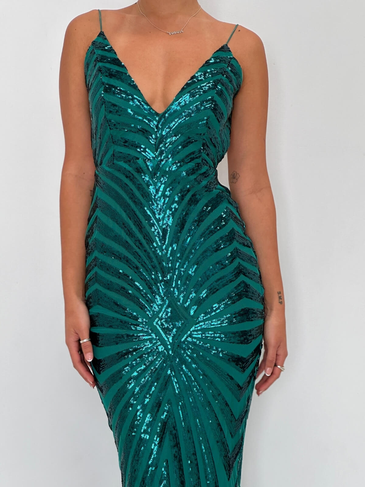 Maelie Gown - Emerald