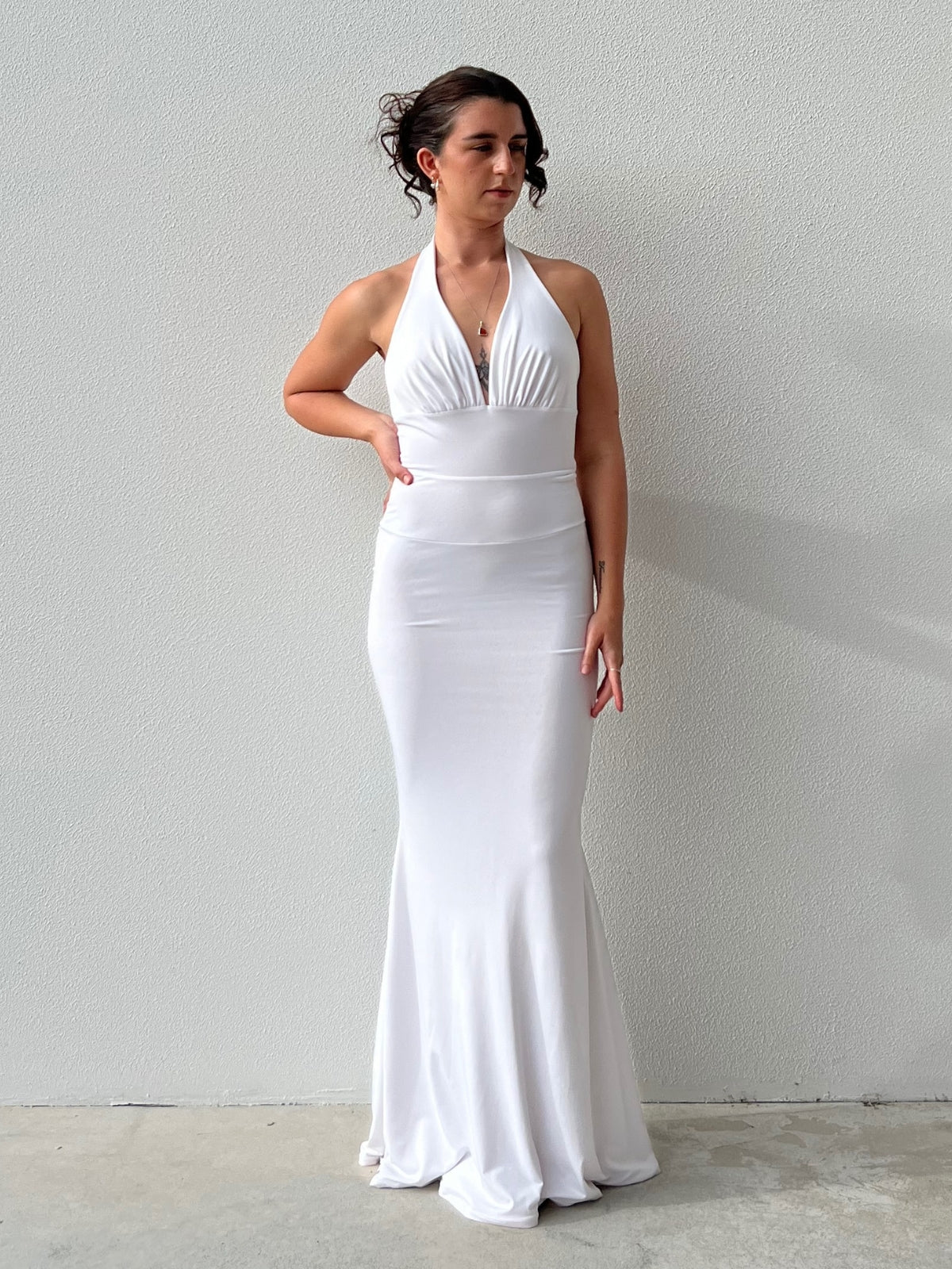 Nova Gown - White