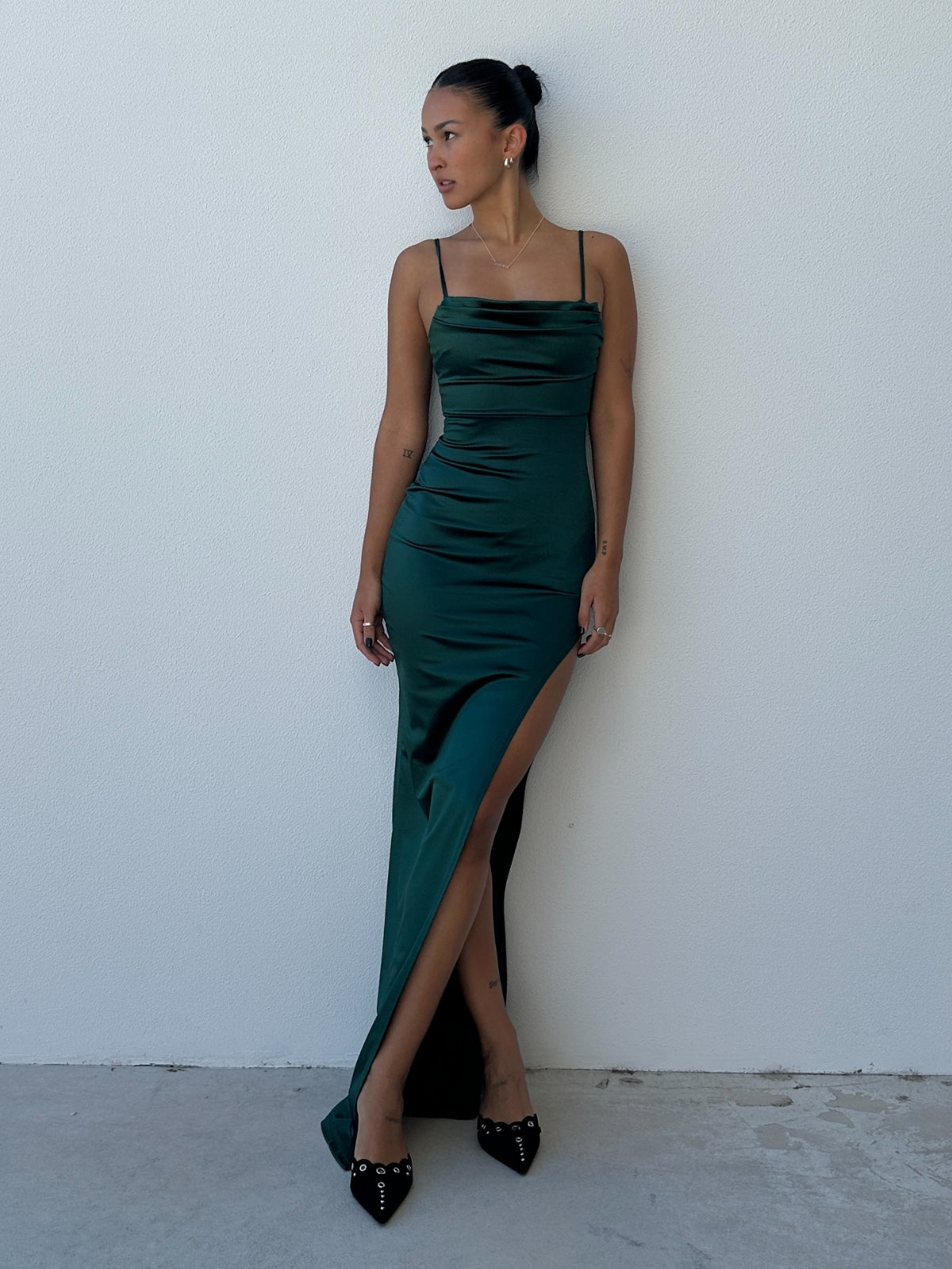 Olive Gown - Green