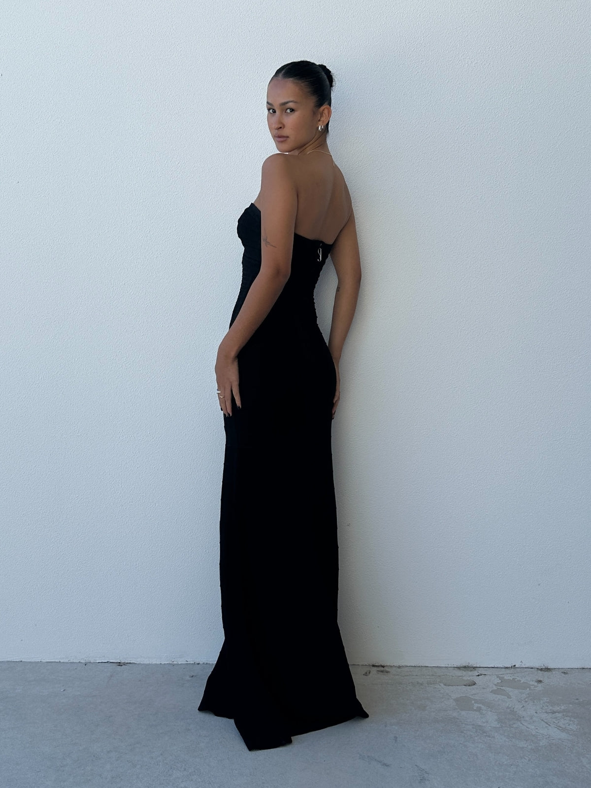 Sara Bandage Gown - Black