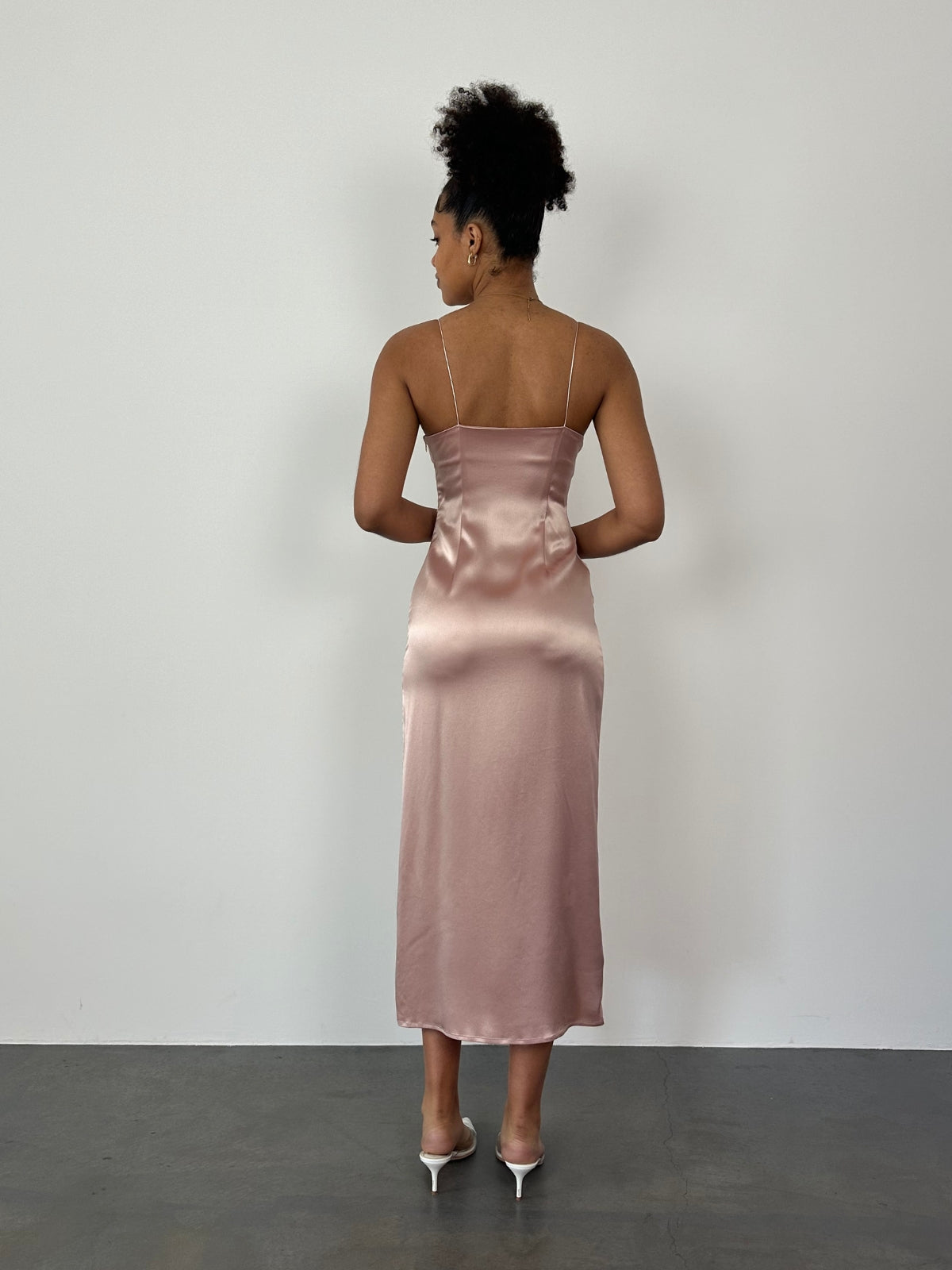 Natalie Rolt | Scarlett Dress - Blush | Loan That Label