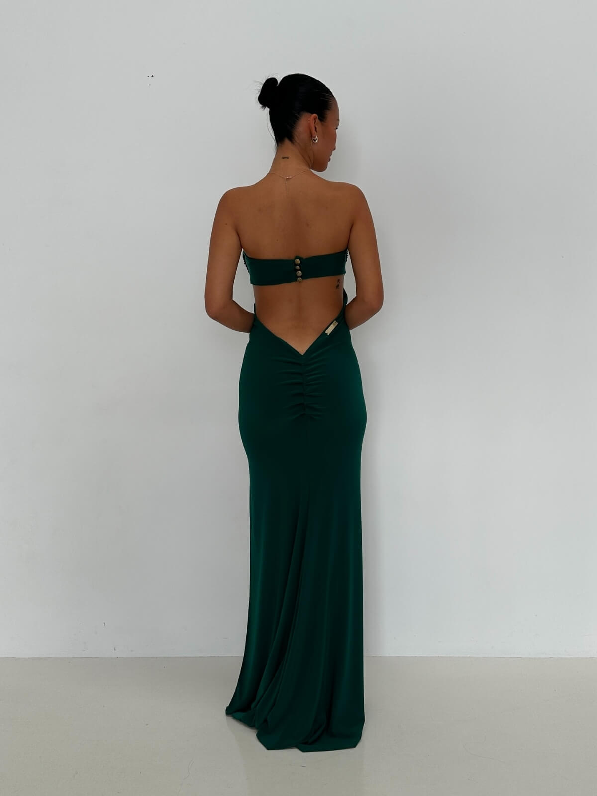 Talieka Gown - Emerald Green